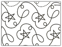 Interlocking Shooting Stars